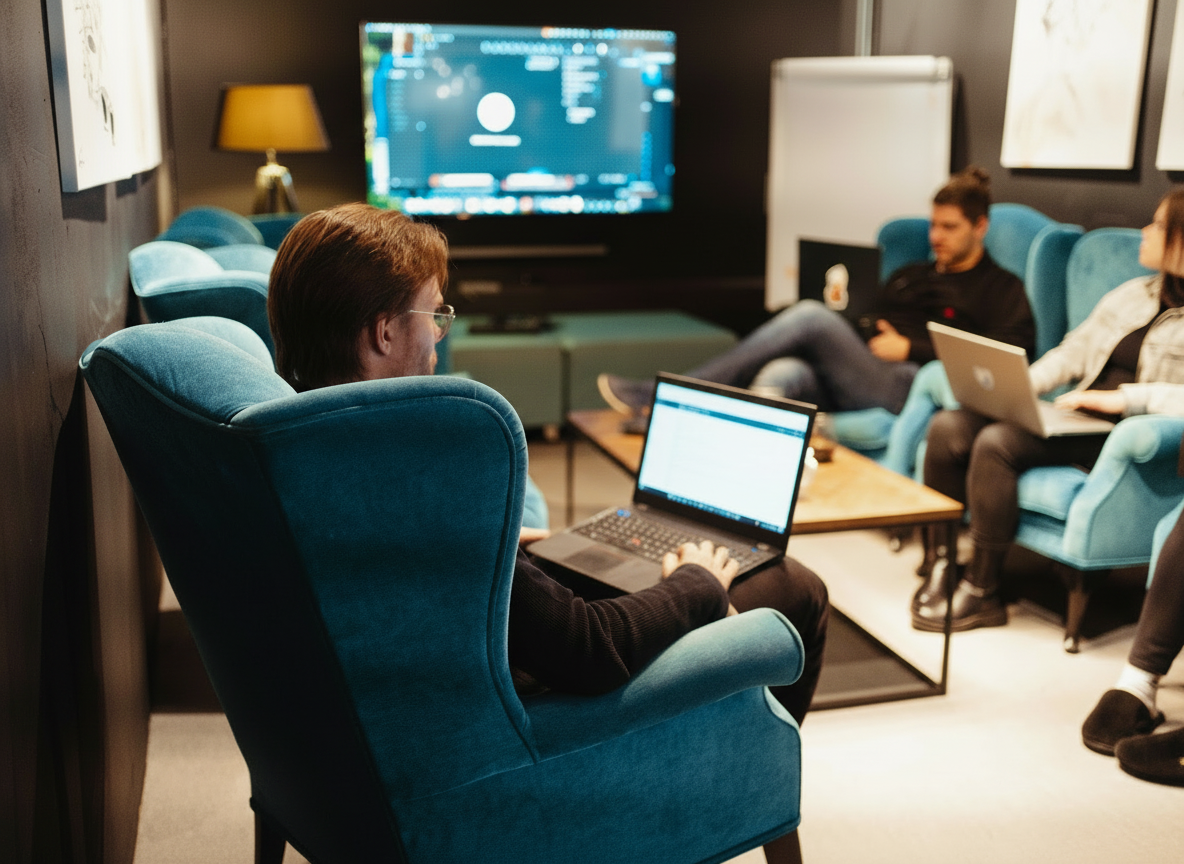 Team collaboration at Analytical Alley